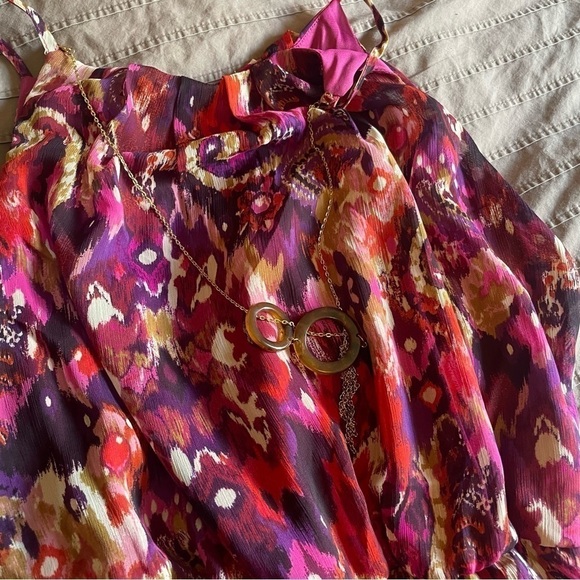 Boho Maxi Dress with Necklace | Size M | Excellent Condition - Picture 8 of 17